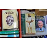 Cricket-Library Part III-The Book of Cricket, prints by John Arlott, GW Swanton, Brian Johnson,