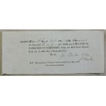 Thailand 1899-Court Fee Adhesive on Document, very interesting lot.