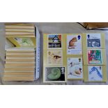 Great Britain 1982-1998 mint PHQ cards-indexed by date looks to be all in sets(100-200)