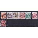 Germany Allied Occupation French Zone Wurttemberg 1948-9 selection Cat £69