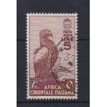Italian East Africa 1938 % lire Air, SG 29, fine used