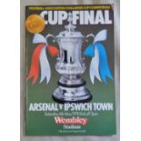 Arsenal v Ipswich Town Cup Final Programme 1978