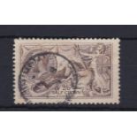 Great Britain 1918 2/6 pale brown, Bradbury, fine used, SG 415a