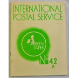 International Postal Service-The Post Office, Green paper No.42 issued September 1938, excellent