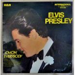 Eivis Presley0C'mon Everybody' ints 1276-1971 RCA Limited-stereo good condition