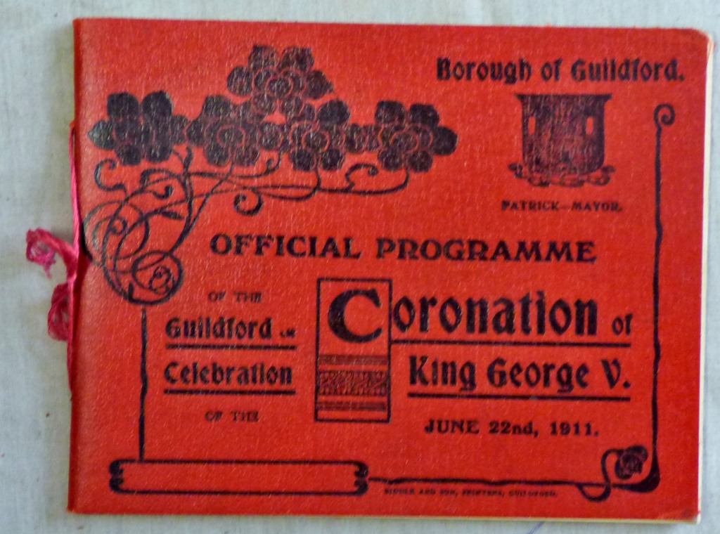 Surrey - Guildford Celebration Official Programme of the Corontion of King George V June 22nd - Image 6 of 6