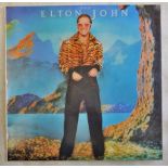 Elton John-Caribou-DJLPH 439-stereo 1974-This record Co Ltd- in good condition