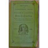 Odd fellows-A rule book for the Independent Order of Odd fellows, the Manchester Unity Friendly