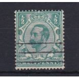 Great Britain-1911-12-1/2d Bluish-green,(SG323) fine used