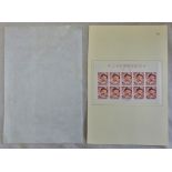 Japan 1949-Children's Day, Min Sheets, SG MS 532, m/mint, Cat £400