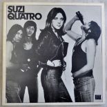 Suzi Quatro-SRAIL 505-stereo-EMI Records Ltd-1973-good condition, has been signed on back of sleeve