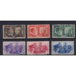 Italy 1941 Italo-German Friendship SG 553-558 used