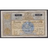 Scotland 1960-£5 Royal Bank of Scotland,VF