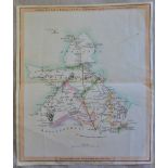 North Wales Map Completion of roads to Holyhead pub 12th Feb 1806 Laurie & Whittle no 53 Fleet