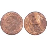 Great Britain 1950-Penny GEF with lustre