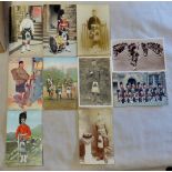 Black Watch - RP Postcards and colour cards - nice lot (10)