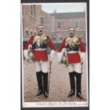 1st Life Guards Pre-WWI colour Postcard 'Corporal Majors.' Pub. Taylors