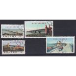 China 1968 Completion of Yangtse Bridge SG 2407/10 used