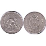 Luxemburg 1957-Franc,KM46.2, GVF