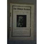 Nelson - Our Nelson Booklet by Edward W. Matthews published October 21st 1905. In fair condition