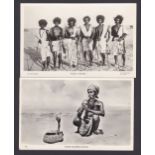 Ethnic - A Snake Charmer, Ceylon and A group of Fuzzy-Wuzzy natives (Sudan) - Two very fine