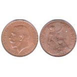 Great Britain 1921-Penny EF