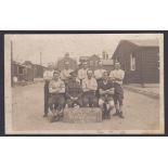 R.E.A. (69 Battery 1921 Team photo Tug-Of-War Winners, a little grubby