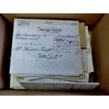 Kent Town Plumstead Burrage Estate Deeds: Leases: Plans quantity of vellum documents relating to the