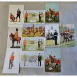 The Dragoon Guards - Colour Postcards including: Tuck's Oilettes, The Dragoon Guards, Inniskilling