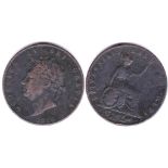 Great Britain 1826-Half Penny,VF