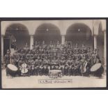 Royal Artillery Band - Gibraltar 1927 - Fine RP