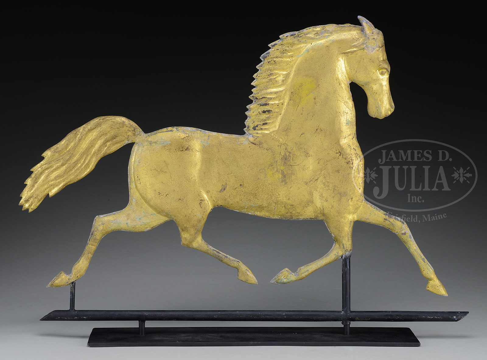 BLACKHAWK WEATHERVANE ATTRIBUTED TO HARRIS & CO. - Image 2 of 2