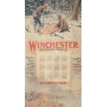 WINCHESTER REPEATING ARMS CO. 1898 CALENDAR.