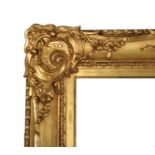 19th Century English School. A Gilt Swept Composition Frame, 28" x 36".