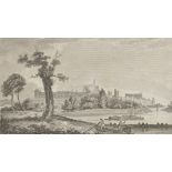 Hawkins (19th Century) British. "Windsor", Engraving, Unframed, 3.75" x 6.25", together with a