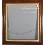 19th Century English School. A Thuya Wood Frame, Glazed with Gilt Slip, 25" x 28.5".