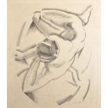 Franklyn Rogers (20th Century) British. A Nude Study, Lithograph, Signed in Pencil, Unframed, 20"