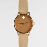 A LADIES MOVADO WRISTWATCH.