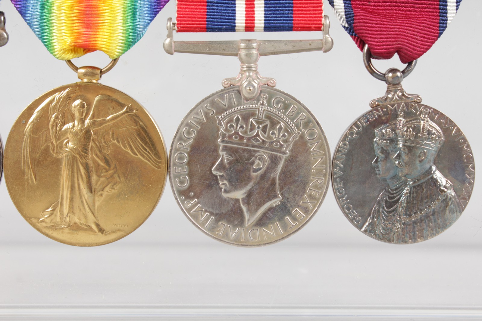 THE MEDALS OF CAPT. A. J. S. HUTTON R.E. 1914-1918 (3), 1910-1935, 1939-1941. - Image 3 of 5