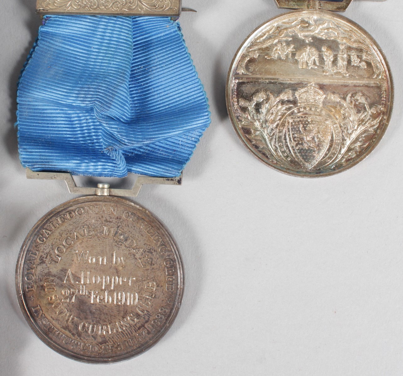 A COLLECTION OF MEDALS won by ALLAN HOOPER, MOSCOW CURLING CLUB, CIRCA. 1890-1910 (11), and five - Image 6 of 7