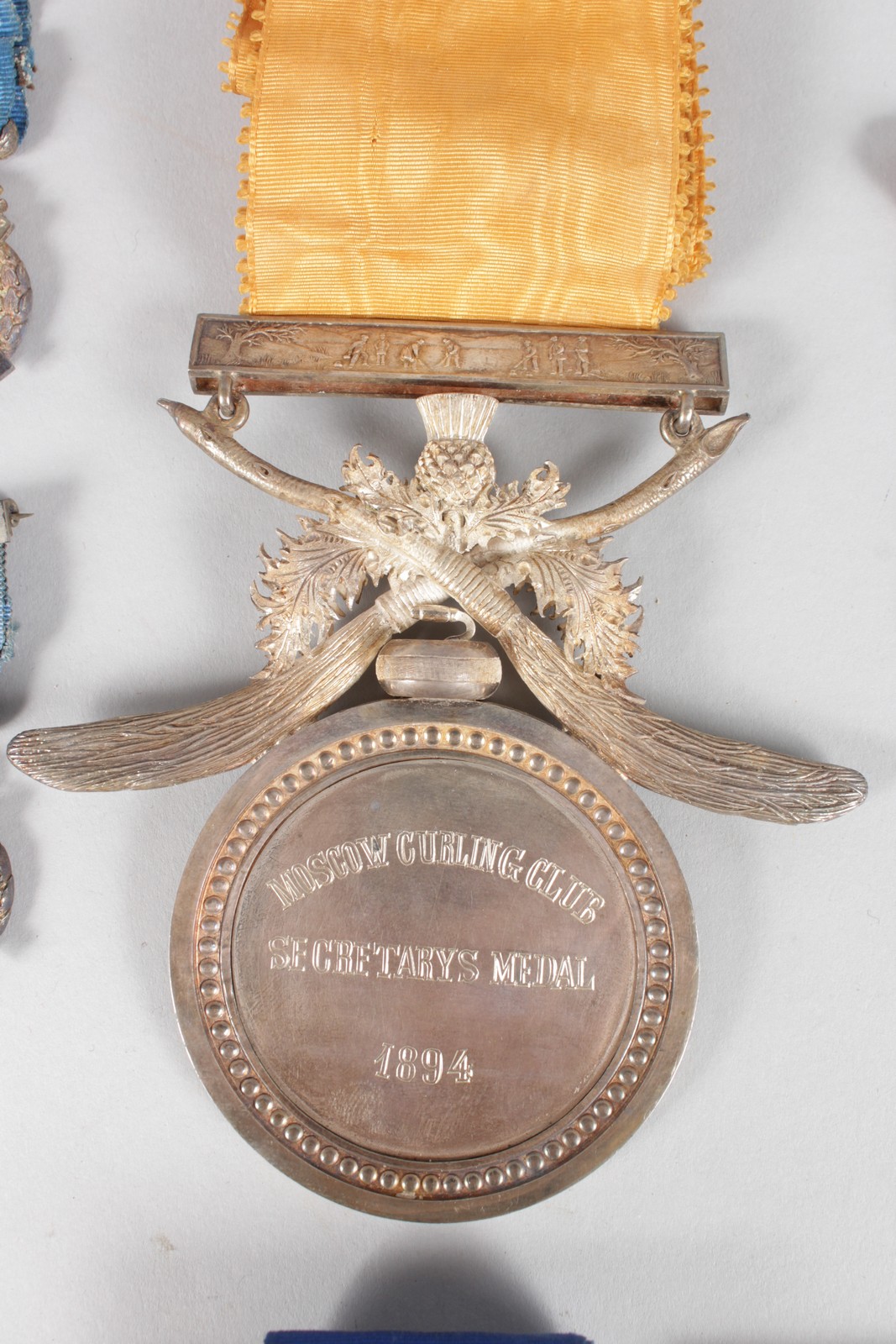 A COLLECTION OF MEDALS won by ALLAN HOOPER, MOSCOW CURLING CLUB, CIRCA. 1890-1910 (11), and five - Image 2 of 7