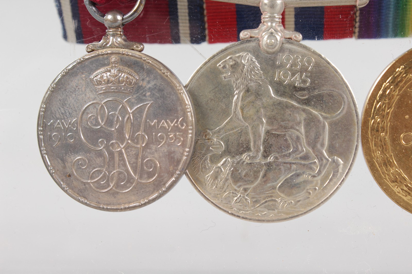 THE MEDALS OF CAPT. A. J. S. HUTTON R.E. 1914-1918 (3), 1910-1935, 1939-1941. - Image 4 of 5