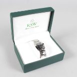 A GENTLEMAN'S RSW WRISTWATCH, in original box.