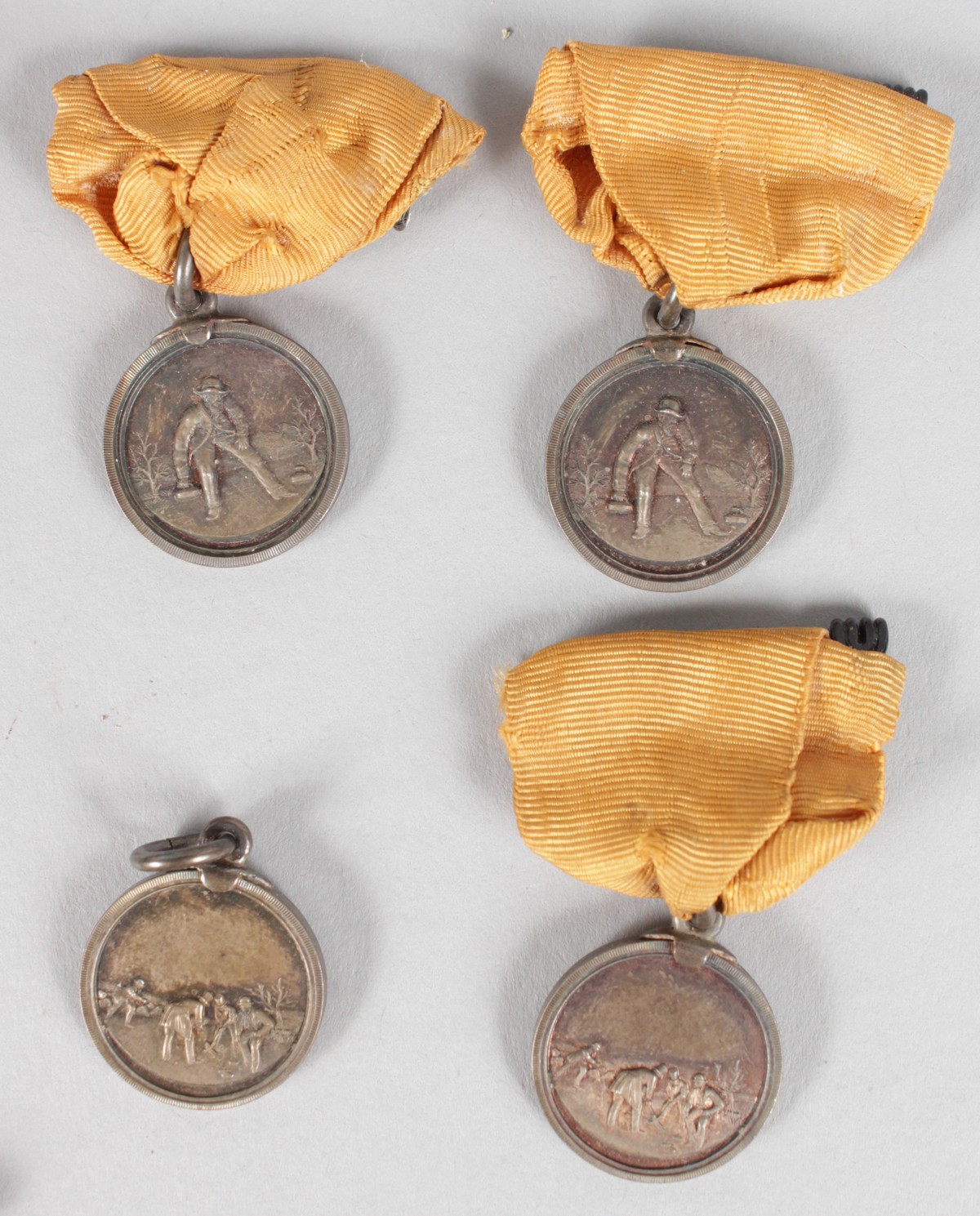 A COLLECTION OF MEDALS won by ALLAN HOOPER, MOSCOW CURLING CLUB, CIRCA. 1890-1910 (11), and five - Image 4 of 7