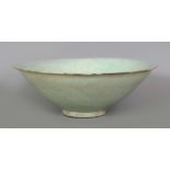 A CHINESE SONG DYNASTY YINGQING PORCELAIN BOWL, with a Qingbai type glaze, the interior decorated