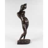 AFTER HENRI MATISSE MADELEINE BRONZE. Signed MATISSE. 3/4. 57cms high.