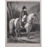 Albert Henry Payne (1812-1902) British. "Napoleon", Engraving, Unframed, 12.25" x 9.5", together