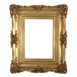 19th Century English School. A Gilt Composition Frame, 10" x 14".