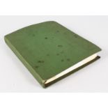 GREEN BINDER, stamps 1900-1950.