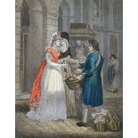 Francis Wheatley (1747-1801) British. "Cries of London", 'Sweet China Oranges, Sweet China' Plate 1,